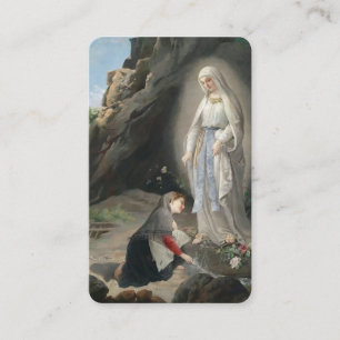 Visita Nossa Senhora de Lourdes Oradora por Cartão de Cur