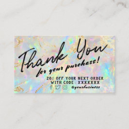 Visita novo cartão de desconto opcional