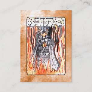 Visita O cartão de Hierophant Tarot