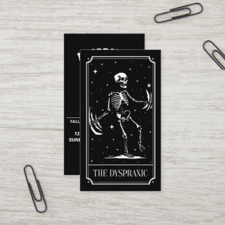 Visita O Cartão de Tarot da Consciencialização da Disprax