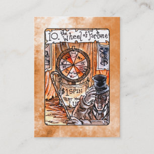 Visita O cartão de Tarot da roda da fortuna