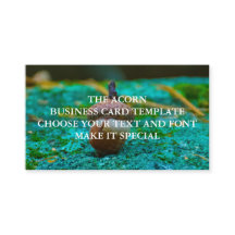 O MODELO DE CARTÃO DE NEGÓCIOS ACORN