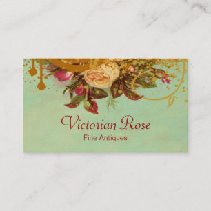 Visita O Victorian aumentou redemoinhos & cartão de