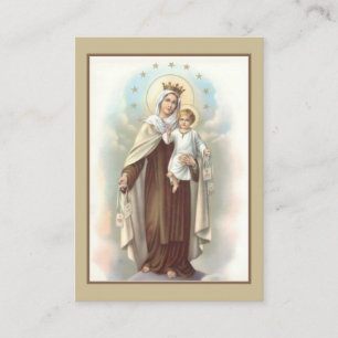 Visita Oração a nossa senhora do cartão santamente de