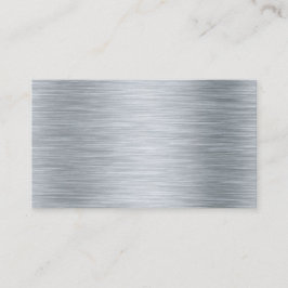 Visita Padrão 3,5" x 2,0" metal inoxidável do cartão de