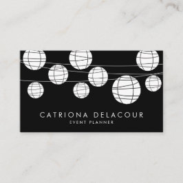 Visita Papel em chinês preto e branco lança Cartão de vis