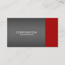 Visita Profissional vermelho do favo de mel, cartão de