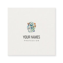 CARTÃO DE VISITA: ILUSTRAÇÃO DA MANTEIGA DE VINTAG