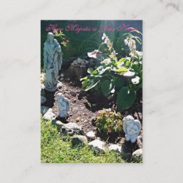 Visita Quão majestoso é o seu nome - Cartão de oração