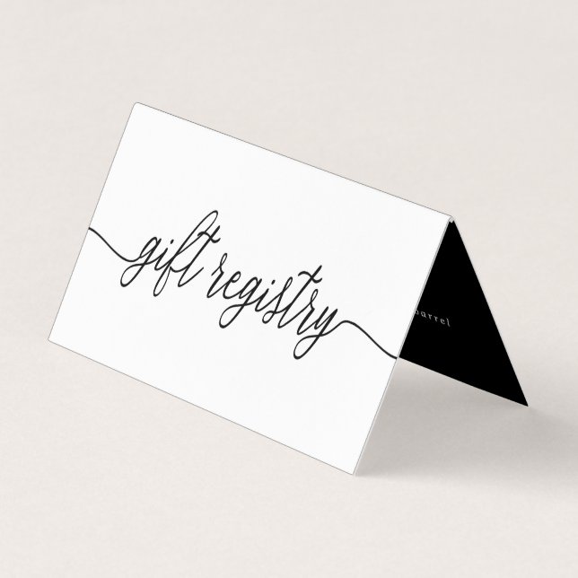 Visita Script Simples Com Cartão De Registro De Oferta De (Frente)