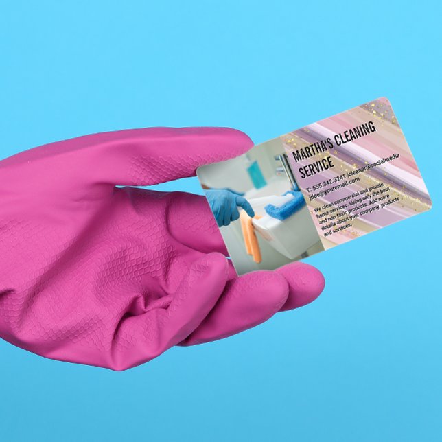 Visita Serviços de Limpeza | Abastecimento | Maids Cartão (Criador carregado)