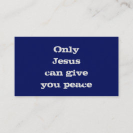 Visita Só Jesus Pode Te Dar O Cartão De Chamada Do Evange