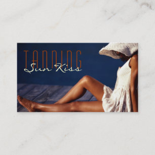 Visita Tanning, Salon, Beauty, Cosmetology Cartão de vis