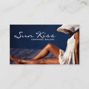 Visita Tanning, Salon, Beauty, Cosmetology Cartão de vis