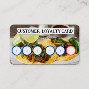 VISITA TAQUERIA - CARTÃO DE FIDELIDADE DO CLIENTE