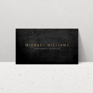 Visita Trabalhador manual moderno rústico, cartão de