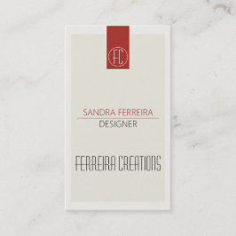 Visita Vermelho modelo de cartão de negócios Moderno Bran