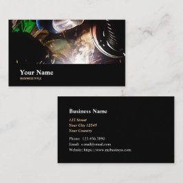 Visita Welder Brazer Welder Fitter Watory Cartão de visit