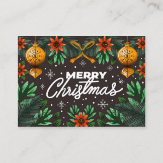 Visita Xmas Tropical Oferece o Cartão de Saudação de Nata