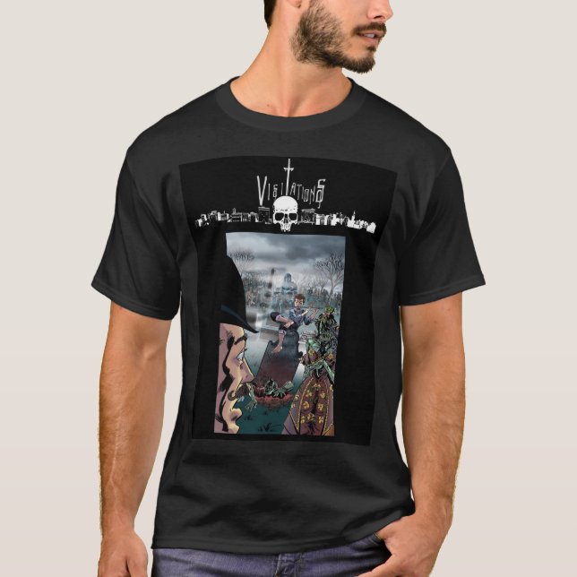 Visitações Camiseta de Menino da Piper Men (Frente)