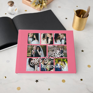 Visitas 8 Colagem de Fotografias Livro de Convidados do Ca