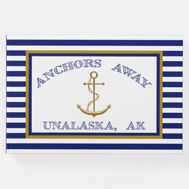 Visitas Âncoras Longe - Livro de Convidados (Frente)