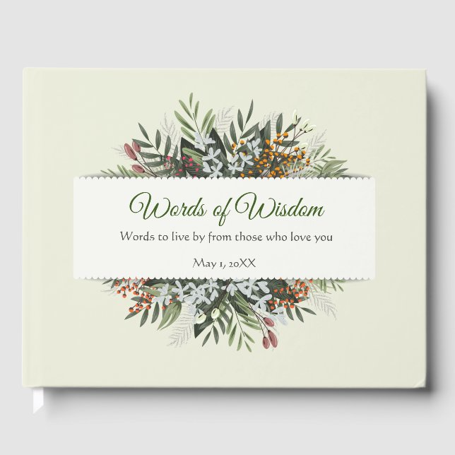 Visitas Andreas "Words of Wisdom", livro de guardiões conv (Frente)