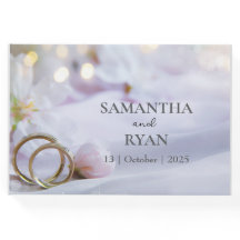 Anéis Livro de Convidados | Casamentos Luxuosos