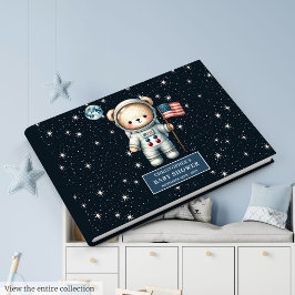 Visitas Astronautas do Urso de Teddy do Livro do chá de fr