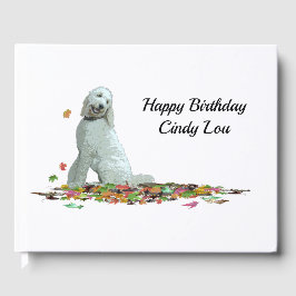 Visitas Cachorro De Labradoodle Sai Do Livro De Convidados