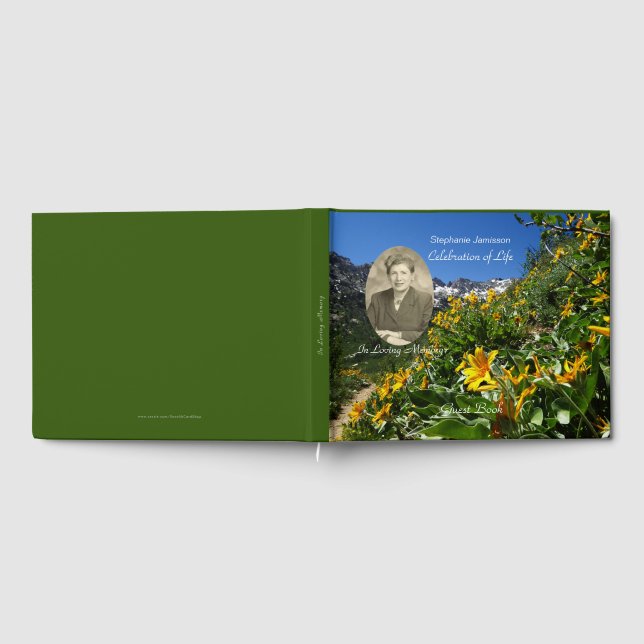 Visitas Celebração do Livro de Convidados da Vida com Foto (Completo)