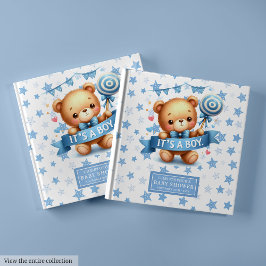 Visitas Cute é um livro de convidados para Chás de fraldas