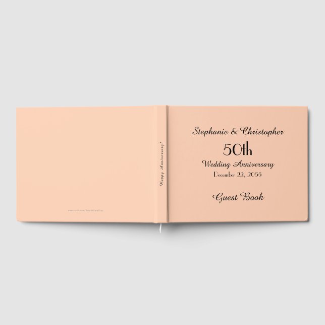 Visitas Festa de 50 anos do Livro de Convidados Personaliz (Completo)