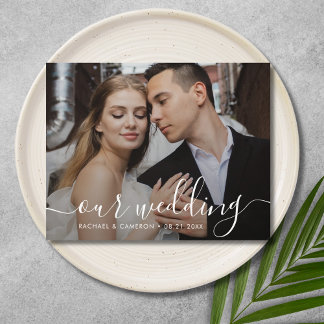 Visitas Foto de casamento do livro convidado