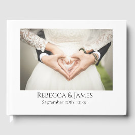 Visitas Foto Legant Personalizada Livro de Convidados de C