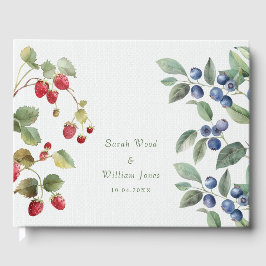 Visitas Framboesas de verão românticas Livro Convidado