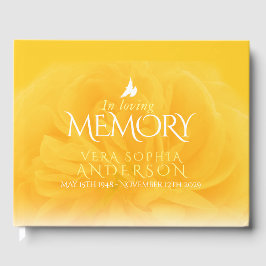 Visitas Funeral na memória amorosa livro de hóspedes rosa 
