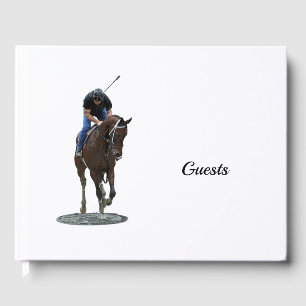 Visitas Galopagem Através De Cavalo De Raça E Livro De Con