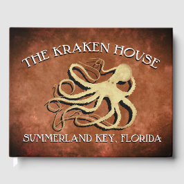 Visitas Kraken House - Livro de Convidados