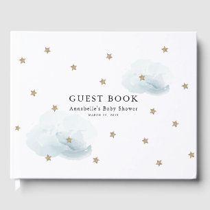 Visitas Livro Convidado do Chá de fraldas de Estrelas e N