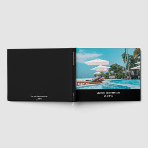 Visitas Livro Convidado Moderno Negro Aluguer de Férias