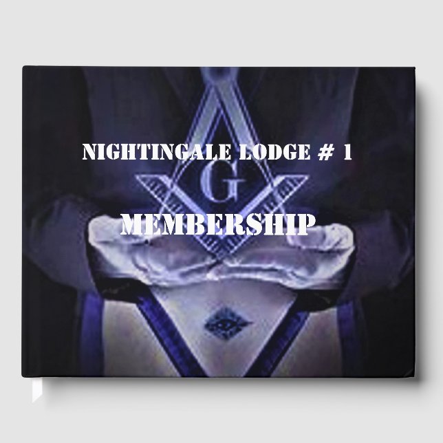 Visitas Livro de Associações do Freemason (Frente)