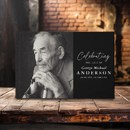 Visitas Livro de Condolências Personalizado para Funeral