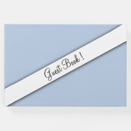 Visitas Livro de Convidado Azul