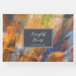 Visitas Livro de Convidado da Nature Abstrato