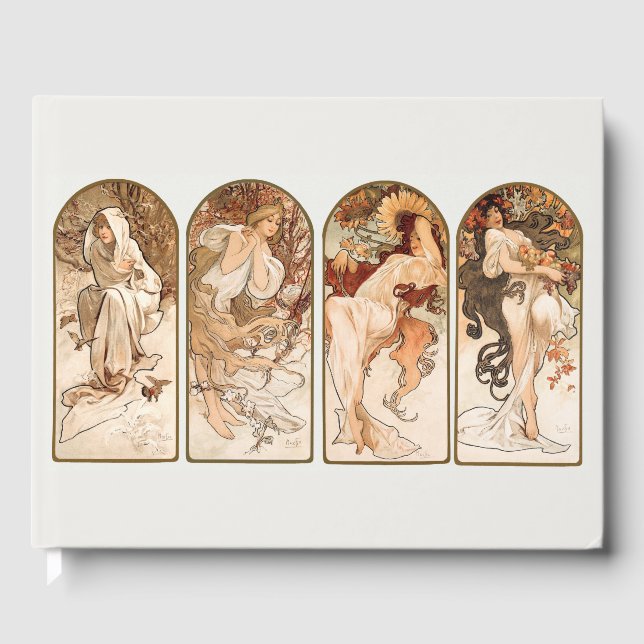 VISITAS LIVRO DE CONVIDADOS: ALPHONS MARIA MUCHA: AS ESTAÇ (Frente)