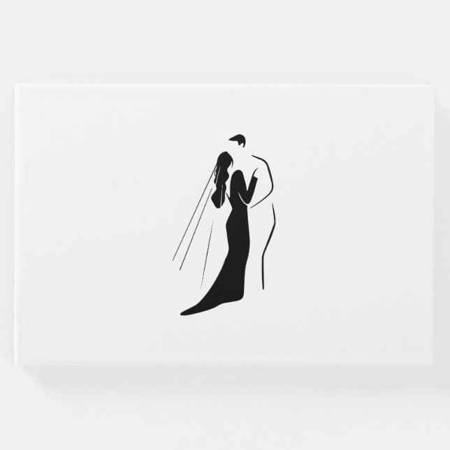 Visitas Livro de Convidados - Casamento (Frente)