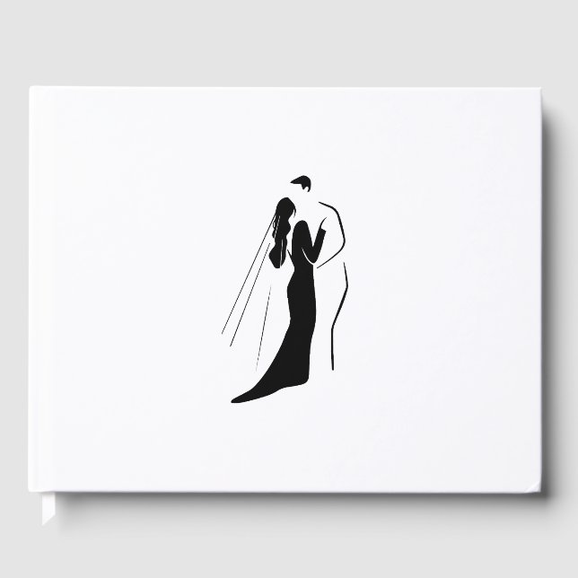 Visitas Livro de Convidados - Casamento (Frente)