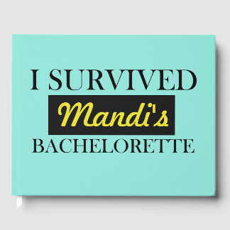 Visitas Livro de Convidados da Bachelorette | Personalizad
