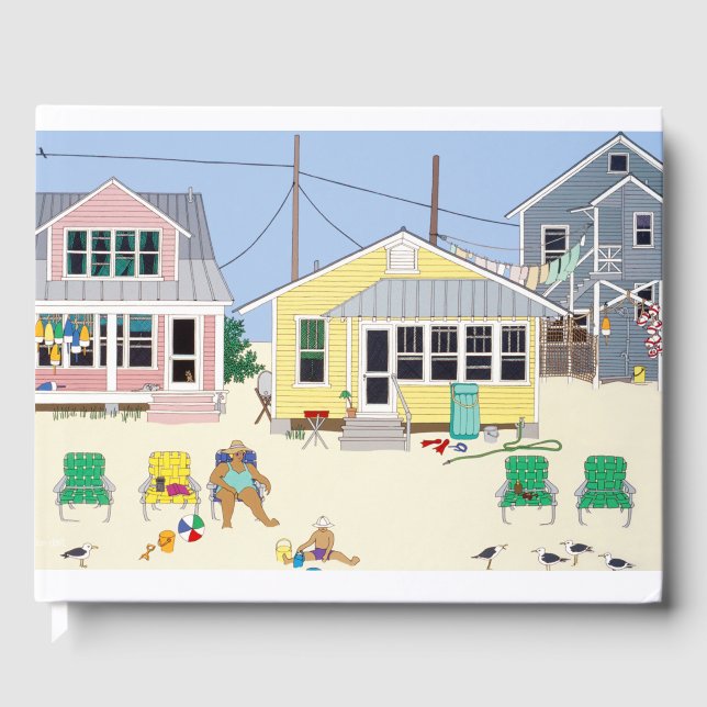 Visitas Livro de Convidados da Beach House (Frente)